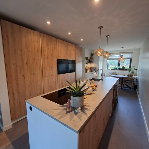 Tema front met Keramiek werkblad 